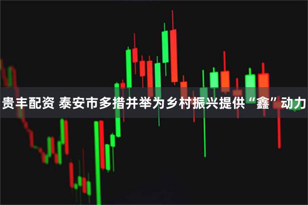 贵丰配资 泰安市多措并举为乡村振兴提供“鑫”动力