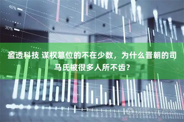 盈透科技 谋权篡位的不在少数，为什么晋朝的司马氏被很多人所不齿？